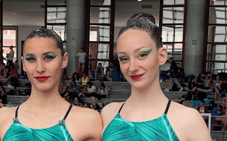 Due atlete novaresi conquistano il titolo italiano nel nuoto artistico