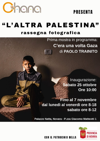 Novara – “C’era una volta Gaza”, la mostra fotografica di Paolo Trainito apre la rassegna “L’altra Palestina”