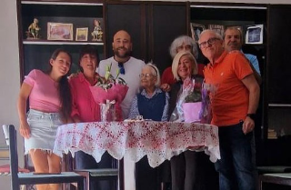 Novara festeggia i 103 anni di Carmela Trapani